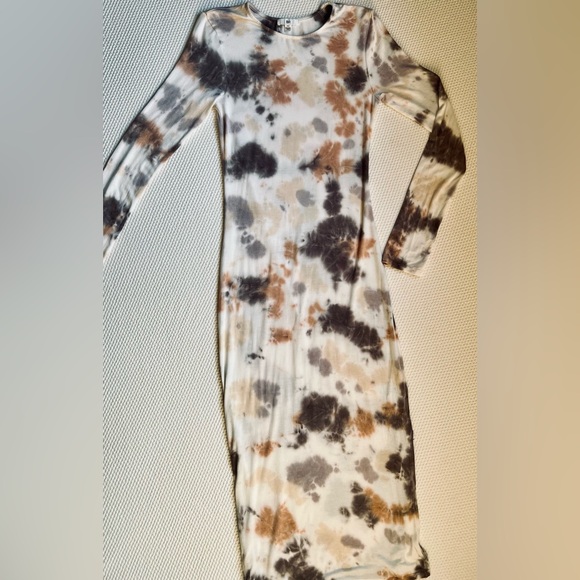 Never worn! BP by NORDSTROM Tie Dye Knit Maxi Dress - Picture 2 of 2